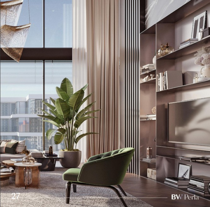 BW PERLA – Belgrade Waterfront. Three-Bedroom Apartment with Direct River View.